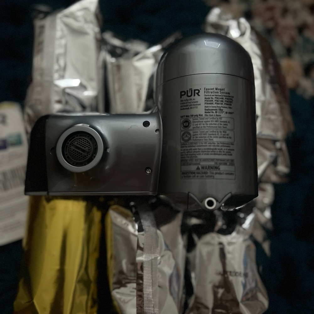 PUR Advanced Faucet Filtration System in Silver Water Filter - Picture 2 of 6